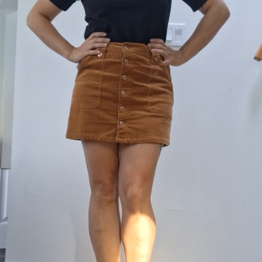 Corduroy skirt